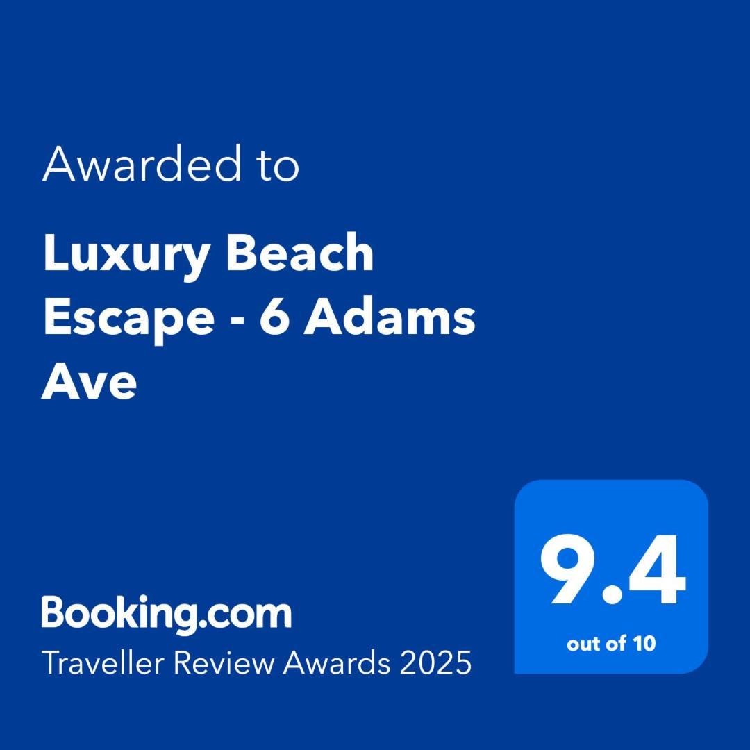 Luxury Beach Escape - 6 Adams Ave Mt Maunganui マウント・マウンガヌイ エクステリア 写真